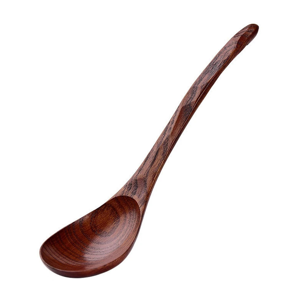 Creative Japanese Style Beech Spoons Branch Shape Long Handle Scoop Coffee Stirring Spoon Soup Spoon Tableware