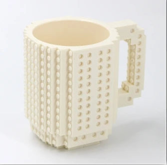 350ml Creative Milk Mug Coffee Cups Creative Build-on Brick Mug Cups Drinking Water Holder Building Blocks Design