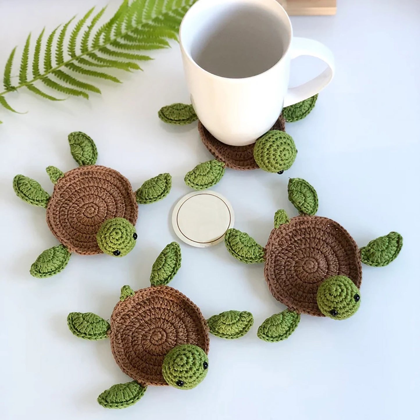 Cute Turtle Mug Blanket Handmade Crochet Mug Blanket Crochet Turtle Mug Blanket Mug Mug Blanket Housewarming Gift Home