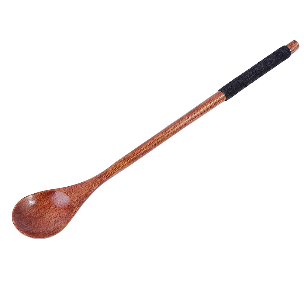 Creative Japanese Style Beech Spoons Branch Shape Long Handle Scoop Coffee Stirring Spoon Soup Spoon Tableware