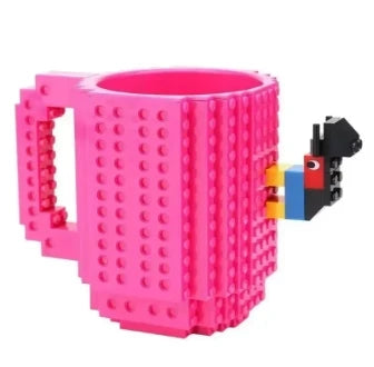 350ml Creative Milk Mug Coffee Cups Creative Build-on Brick Mug Cups Drinking Water Holder Building Blocks Design