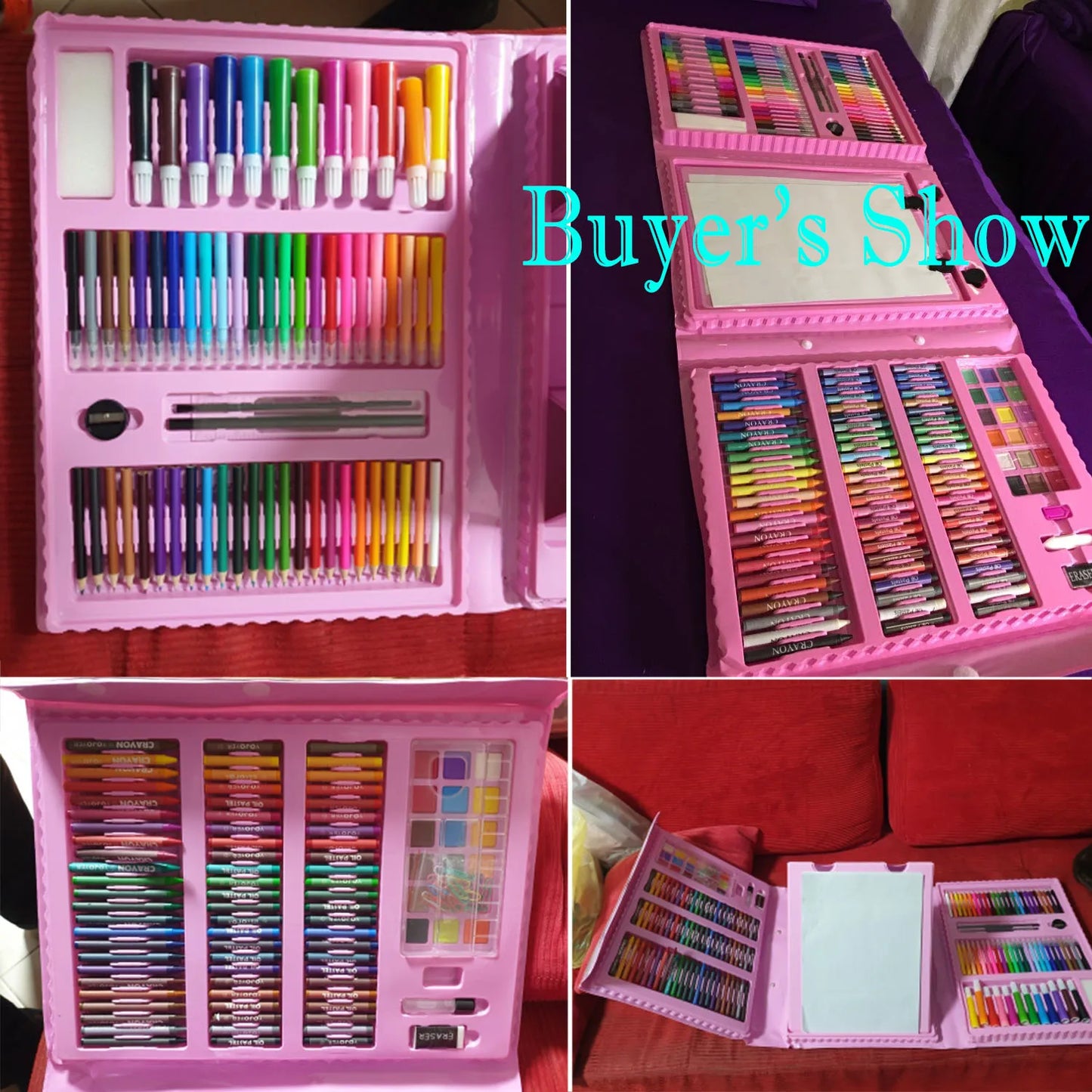 Colored Pencil Artist Drawing set Painting Graffiti Brush Crayon Marker Pen kids Gift Daliy Entertainment Toy Art Sets