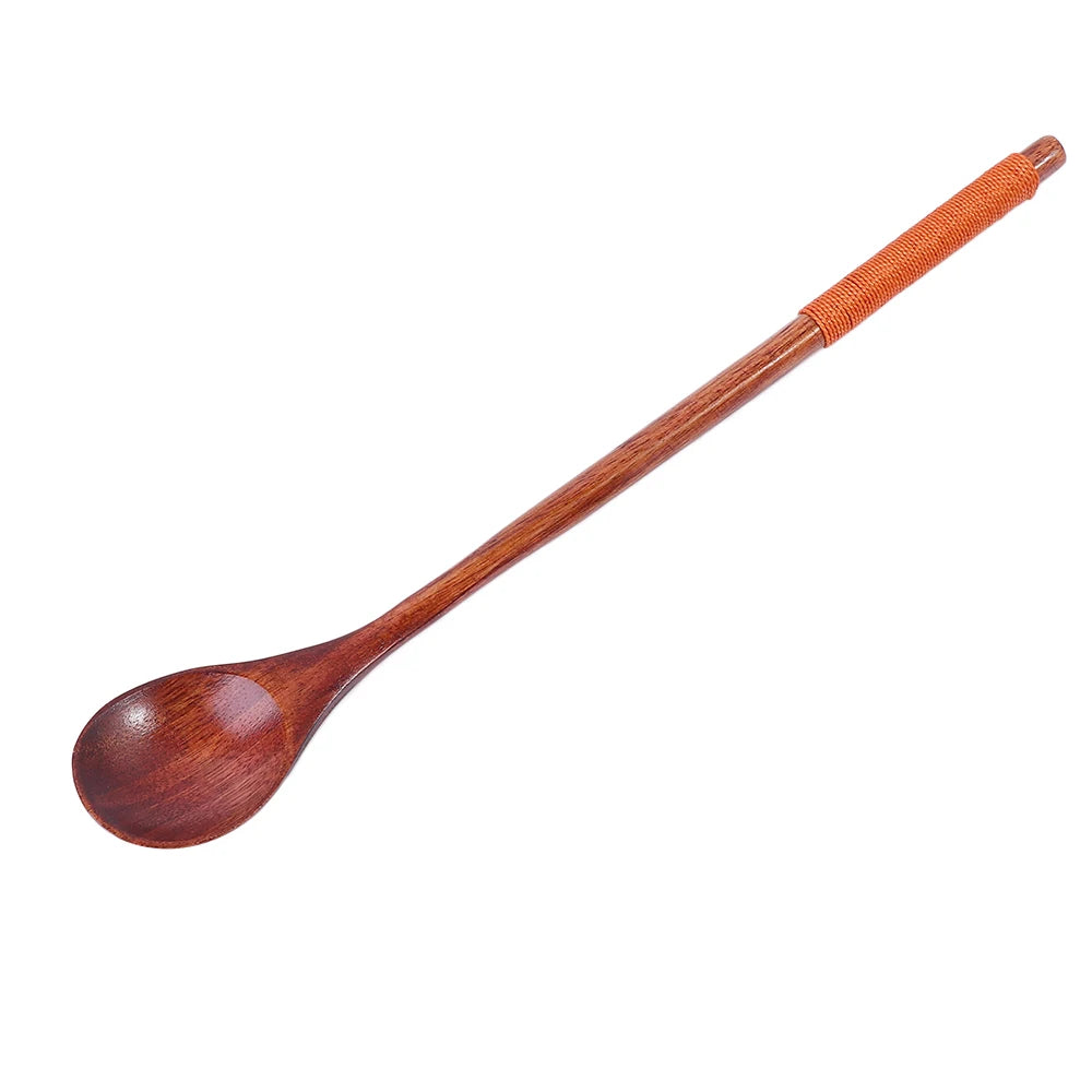 Creative Japanese Style Beech Spoons Branch Shape Long Handle Scoop Coffee Stirring Spoon Soup Spoon Tableware