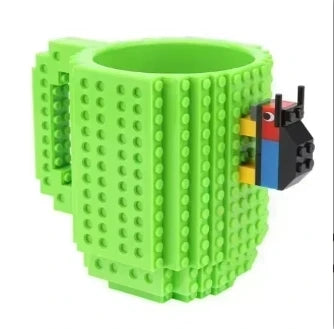 350ml Creative Milk Mug Coffee Cups Creative Build-on Brick Mug Cups Drinking Water Holder Building Blocks Design