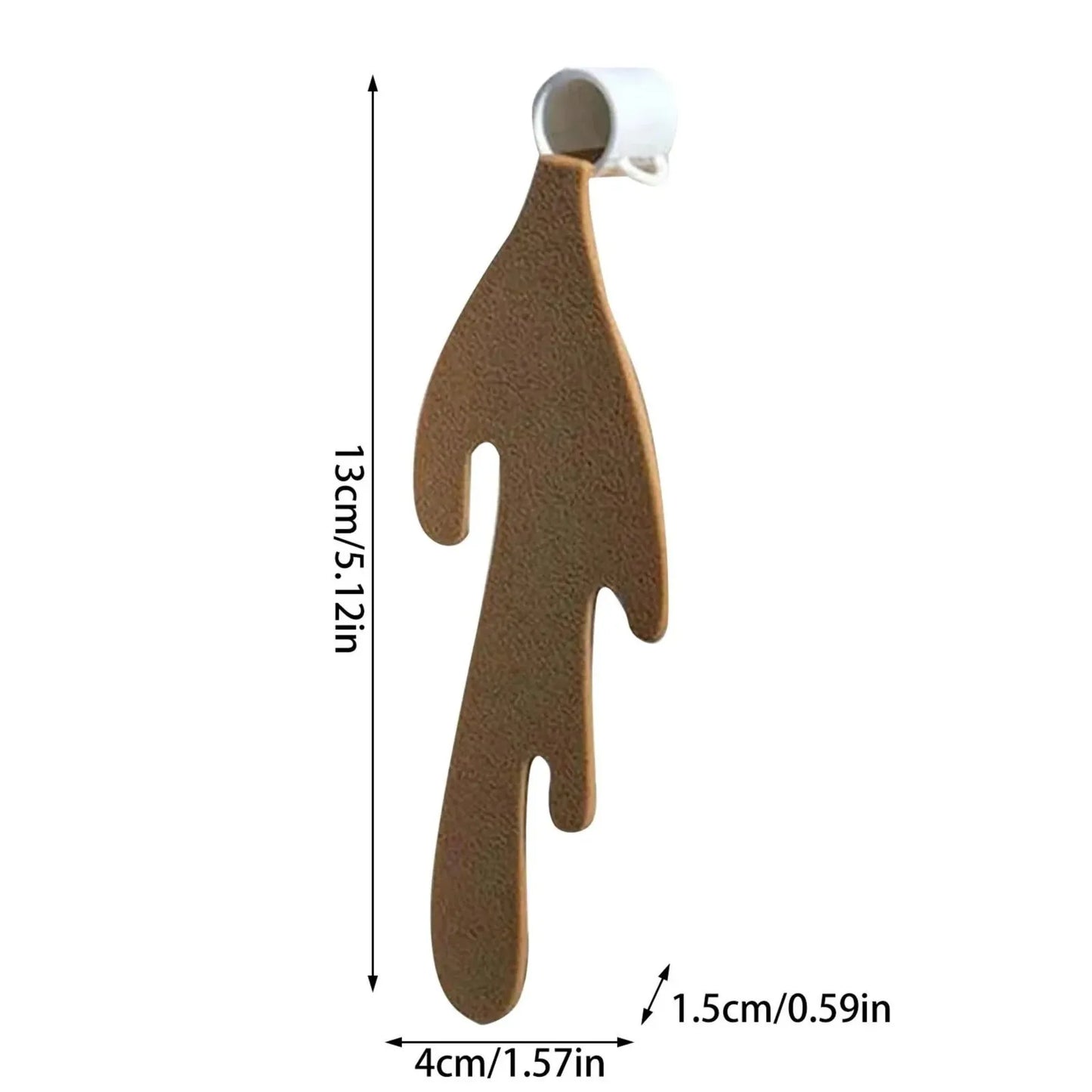 New Spilled Coffee Bookmark Corner Marker For Reading Funny Bookmarks Book Marks For Reading Corner Bookmarks Kids Gifts