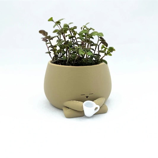 Cozy Pot Holding Drink Planter Pot Gardening Pot Small Plant Holder Air Plant Holder Plant Pots Flower Pots for Indoor Plants